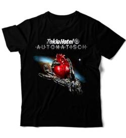 T-Shirt Tokio Hotel Automatisch DTG Premium 100% Cotton.png Black 3XL von DING FOOD TIMES