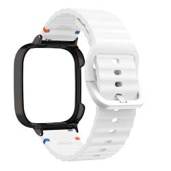 Silikon Armband für Redmi Watch 2 Lite Armband Weiches Silikon Ersatz Armband Kompatibel mit Redmi Watch 2 Lite Band für Damen Herren Sport Ersatzbänder für Redmi Watch 2 Lite Band (6) von DINGK