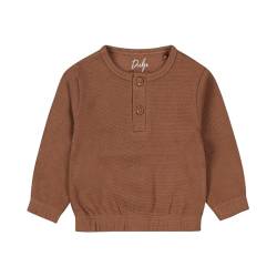 Dirkje - Unisex - Sweater - Organic Cotton and Elastane - Brown - Size 62 von DIRKJE