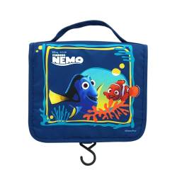 DISNEY Pixar Kulturbeutel Nemo und Dorie – Findet Nemo – Offizielles Produkt Disney, blau, Tasche zum Aufhängen von DISNEY