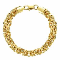 DJADEE Armband Gold vergoldet Damen 999er Gold 24 Karat Wasserfest Damenarmband ELEGANCE 24 Karat gestempelt (20) von DJADEE