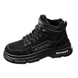 DKLOVIFU Arbeitsschuhe Herren Arbeitsschuhe S3 Herren Arbeitsschuhe Herren Weiß Security Schuhe Herren Winter Damen Schuhe Winter Gefüttert Men'S Winter Shoes Sicherheitsschuh S3 Leicht von DKLOVIFU