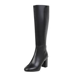 DKLOVIFU Boots Damen Schwarz Damen Stiefel Braun Blaue Damen Stiefeletten Gelbe Stiefeletten Damen Stiefeletten Damen Bench Gefütterte Damen Stiefeletten Schwarz Stiefeletten Damen In Leder von DKLOVIFU