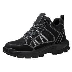 DKLOVIFU Gummistiefel Herren Kochschuhe Damen Damen Sicherheitsschuhe Herren Stiefel Wasserdicht Winter Arbeitsschuhe S3 Schuhe Gefüttert Herren Sicherheitsschuhe Wasserdicht Herren von DKLOVIFU