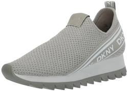 DKNY Damen Alani-Slip on Snea Sneaker, STN Gry/SIL, 40 EU von DKNY