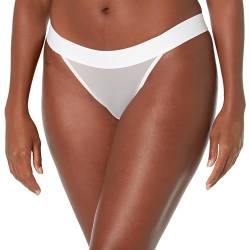 DKNY Damen Sheers Bikini, Weiss/opulenter Garten, L von DKNY