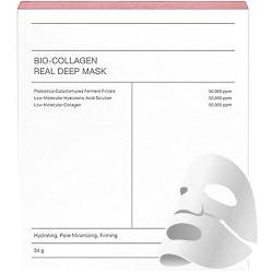 4 Pcs Mask Collagen Mask Overnight Deep Collagen Mask Bio-Collagen Real Deep Mask Collagen Mask Bio Collagen Mask Kollagen Maske Collagen Maske Mask von DMNQ