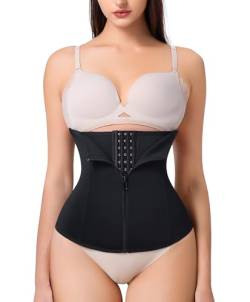 DOEOMK Waist Trainer Damen Korsett Damen Unterbrust Korsage Damen bauchweg corset top damen shapewear damen bauchweg stark formend Das Corset optimiert den Bereich um Taille Hüfte und Bauch sichtbar S von DOEOMK