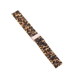 DOITOOL 1 Stk Gurt slico armband für frauen strap replica watch wrist watch unikal Smartwatches für Frauen reloj inteligente para mujer Smartwatch-Armband zartes Uhrenarmband Harz Leopard von DOITOOL