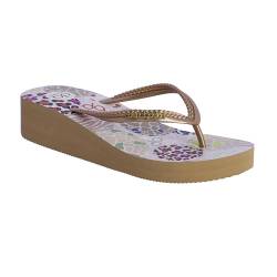 DON ALGODON - Flip Flops Damen Sommer mit absatz Bequem – Sandalen Damen Für den Strand - Zehentrenner Damen - Badesandalen Damen - Mules Damen - Leslie von DON ALGODON