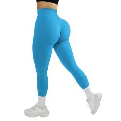 DOULAFASS Sport Leggings Damen High Waist Blickdicht Gym Leggings Seamless Sportleggins Lang Fitness Leggings von DOULAFASS