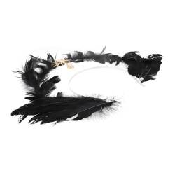 DRESSOOS Lolita Virgin Plume Stirnband Frauen Flügel Stirnband Haarschmuck Für Frauen Dekorative Kopfbedeckung Lolita Plume Stirnband Dekorative Plume Kopfbedeckung Plume Gestaltete von DRESSOOS