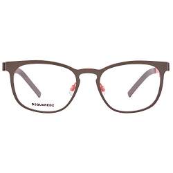 Dsquared DQ5184 51020 Dsquared2 Optical Frame DQ5184 020 51 Rechteckig Brillengestelle 51, Grau von DSQUARED2