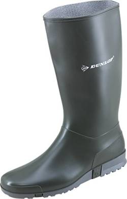 Dunlop 1614 Damen - Gummistiefel Sport dunkelgrün (38, dunkelgrün) von DUNLOP