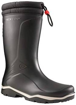 Dunlop Boots Thermostiefel Blizzard Wintergummistiefel für Damen und Herren (43 EU, schwarz) von DUNLOP