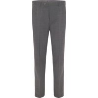 DUNMORE Anzughose, Straight Fit, Melange, für Herren, grau, 60 von DUNMORE