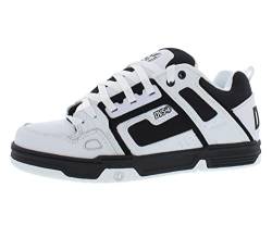 DVS Men's Comanche Low Top Sneaker Shoes White/Black-12 von DVS