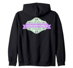 Dackel Hund | Das Leben ist besser mit Dackel Kapuzenjacke von Dachshund Dog gift Store