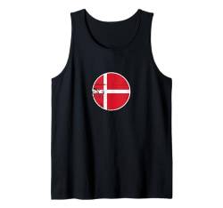 Dänemark Vintage Dänische Flagge Stolzer Däne Tank Top von Dänische Stolz Danmark Dänemark Geschenke