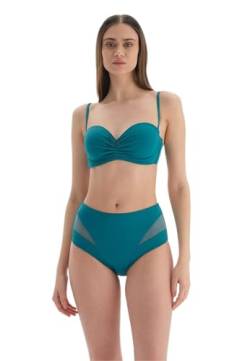 Dagi Women's Basic, Strapless Bikini Top, Teal, 36 von Dagi