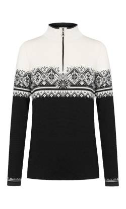 Dale Of Norway W Moritz Sweater, Black - White - Dark Charcoal, XL von Dale of Norway