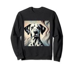 Dalmatiner-Shirt, gepunktet, Hund, Mutter, Vater, Damen, Herren, Kinder Sweatshirt von Dalmatian Gifts and Doggie Shirts