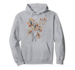 Löwenzahn-Pferde-Blumen-Blumenpferd-Reiterpferd Pullover Hoodie von Damen-Pferdereiten-Pferdeliebhaber-Mädchen