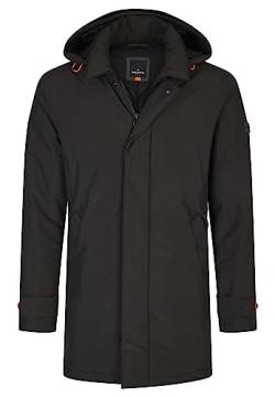 HECHTER PARIS Herren Coat Mantel, Black, 48 von Daniel Hechter