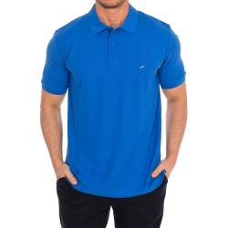 Kurzarm-Poloshirt für Herren 75107-181990, blau, L von Daniel Hechter