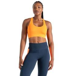 Dare 2b Damen Don't Sweat It II Sport-BH, Undurchsichtige, Orange, S von Dare 2b