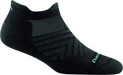 Darn Tough W Run Socks Schwarz - Merino Angenehme atmungsaktive Damen Laufsocken, Größe L - Farbe Black von Darn Tough