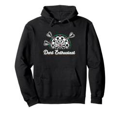 Dartspieler DART FANATIKER Lustiges Darts Liebhaber Pullover Hoodie von Darten Geschenk Dart Shirt Darten Geschenkidee