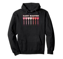 Dartspielerin DART MASTER Lustiges Darts Liebhaber Pullover Hoodie von Darten Geschenk Dart Shirt Darten Geschenkidee