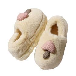 Dasongff Hausschuhe damen Plüsch, Filzpantoffeln Herren, Unisex Gemütliche Flach Filzpantoffeln Casual Kuschelige Filzhausschuhe Freizeit Slippers Leichte Puschen Geschenke Für Männer Weihnachten von Dasongff