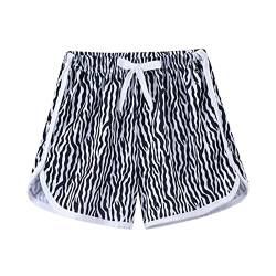 Toddler Boys Girls Cartoon Sportshorts mit Blumendruck, Strand-Shorts für Kinder von Dasongff