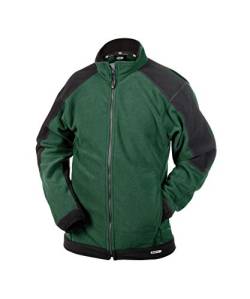 Dassy Herren Kazan Fleecejacke, Grün/Schwarz, 2XL von Dassy