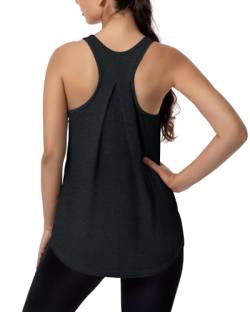 Dawnrole Damen Sport Tank Top Ärmelloses Yoga Oberteil Laufen Fitness Shirt von Dawnrole