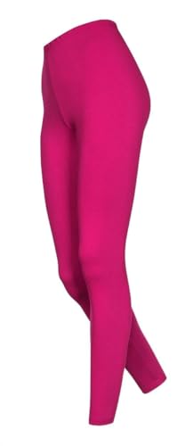 DeDavide Damen 7/8 Leggings, Pink, XXXL von DeDavide