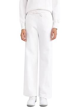 DeFacto Damen Z6572AZ Sweatpants, White, XXL von DeFacto