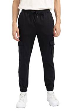 DeFacto Herren W8024az Casual Pants, Schwarz, 34W / 34L EU von DeFacto