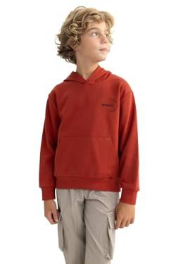 DeFacto Hoodie Jungen - Jungen Kapuzenpullover Regular Fit Hooded von DeFacto