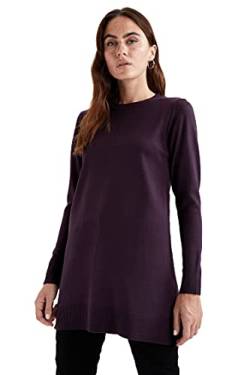 DeFacto Lang Hemden mit Langarm Tunic Hemden D.PURPLE,S von DeFacto