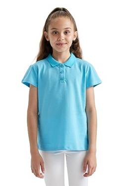 DeFacto Polo T-Shirt Mädchen - Modisches und trendiges Polo Shirt für stylishe Mädchen -T-Shirts Kleidung für Mädchen von DeFacto