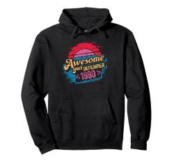 Fantastisch seit Dezember 1980 Geburtstag 1980 Dezember Vintage Pullover Hoodie von December Birthday Awesome Since December Vintage