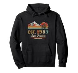 Dezember 1983 Retro 41. Geburtstag Geschenke für Männer 41 Jahre alt Pullover Hoodie von December Birthday Vintage Outfit For Men Women