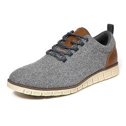 Deer Stags Herren Status Sneaker, Grau/Gepäck, 50 EU von Deer Stags