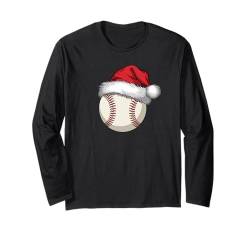 Weihnachts-Baseball Langarmshirt von Delightfully Different World