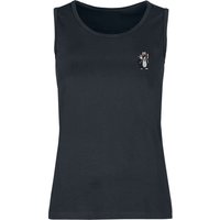 Der kleine Maulwurf Tank-Top - L bis XXL - für Damen - Größe XXL - schwarz  - EMP exklusives Merchandise! von Der kleine Maulwurf