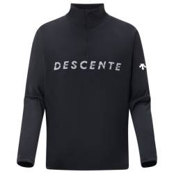 Descente - GB20 T-Neck - Fleecepullover Gr 52 schwarz von Descente