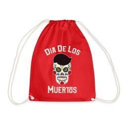 DesignsByJnk5 Turnbeutel Unisex Mexiko | Dia De Los Muertos Sportbeutel Dia De Los Muertos Spruch | Tag der Toten lustige Sprüche Tasche Geschenkidee Mexiko von DesignsByJnk5